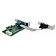 StarTech.com 2-port PCI Express RS232 Serial Adapter Card - PCIe RS232 Serial Host Controller Card - PCIe to Serial DB9 - 16950 UART - Low Profile Expansion Card - Windows & Linux