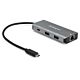 StarTech.com 3 Port USB C Hub with Gigabit Ethernet RJ45 GbE Port - 2x USB-A, 1x USB-C - SuperSpeed 10Gbps USB 3.1/3.2 Gen 2 Type C Hub Adapter - USB Bus Powered - Aluminum - Works w/TB3~3 Port USB C Hub with Gigabit Ethernet RJ45 GbE Port - 2x USB-A, 1x 