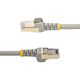 StarTech.com 5m CAT6a Ethernet Cable - 10 Gigabit Shielded Snagless RJ45 100W PoE Patch Cord - 10GbE STP Network Cable w/Strain Relief - Grey Fluke Tested/Wiring is UL Certified/TIA