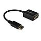 StarTech.com DisplayPort to VGA Adapter - Active DP to VGA Converter - 1080p Video - DisplayPort  - DP/DP++ Source to VGA Monitor Cable Adapter Dongle - Latching DP Connector