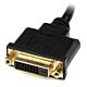 StarTech.com 8in HDMI to DVI-D Video Cable Adapter - HDMI Male to DVI Female