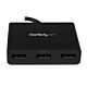 StarTech.com 3-Port Multi Monitor Adapter - DisplayPort 1.2 MST Hub to Dual 4K 30Hz & 1x 1080p - Video Splitter for Extended Desktop Mode on Windows PCs Only - DP to 3x DP Monitors