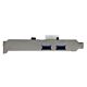 StarTech.com 2 Port PCI Express (PCIe) SuperSpeed USB 3.0 Card Adapter with UASP - LP4 Power