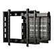 B-Tech Flat Screen Wall Mount with Slide-Out AV Storage Tray (VESA 600 x 400)