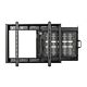 B-Tech Flat Screen Wall Mount with Slide-Out AV Storage Tray (VESA 600 x 400)