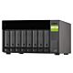 QNAP TL-D800C HDD/SSD enclosure Black 2.5/3.5"