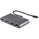 StarTech.com Thunderbolt 3 Mini Dock - Portable Dual Monitor Docking Station with DP 4K 60Hz, 1x USB-A Hub (USB 3.0/5 Gbps), GbE - 11in/28cm Cable - TB3 Multiport Adapter - Mac/Windows