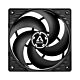 ARCTIC P12 PWM PST (Black/Black) Pressure-optimised 120 mm Fan with PWM PST