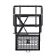 B-Tech Flat Screen Wall Mount With Pull-down AV Storage Tray (VESA 600 x 400)