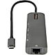 StarTech.com USB C Multiport Adapter - USB-C to 4K 60Hz HDMI 2.0, 100W Power Delivery Pass-through, SD/MicroSD, 2-Port USB 3.0 Hub, GbE - USB Type-C Mini Dock - 12" Long Attached Cable