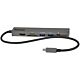 StarTech.com USB C Multiport Adapter - USB-C to 4K 60Hz HDMI 2.0, 100W Power Delivery Pass-through, SD/MicroSD, 2-Port USB 3.0 Hub, GbE - USB Type-C Mini Dock - 12" Long Attached Cable
