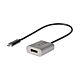 StarTech.com USB C to DisplayPort Adapter - 8K/4K 60Hz USB-C to DisplayPort 1.4 Adapter Dongle - USB Type-C to DP Monitor Video Converter - Works w/Thunderbolt 3 - w/12" Long Attached Cable