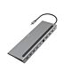 Hama 00200100 laptop dock/port replicator USB 3.2 Gen 1 (3.1 Gen 1) Type-C Anthracite