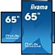 iiyama T6562AS-B1 Signage Display Interactive flat panel 163.8 cm (64.5") IPS 500 cd/m² 4K Ultra HD Black Touchscreen Built-in processor Android 8.0 24/7