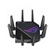 ASUS ROG Rapture GT-AX11000 Pro wireless router Gigabit Ethernet Tri-band (2.4 GHz / 5 GHz / 5 GHz) Black