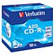 Verbatim CD-R AZO Crystal 700 MB 52x 10 pc(s)
