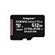 Kingston Technology Canvas Select 512GB micSDXC Plus 100R A1 C10 Card + ADP