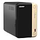 QNAP TS-264 NAS Tower Intel® Celeron® N5095 8 GB 0 TB QNAP QTS Black, Gold