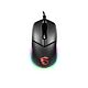 MSI CLUTCH GM11 WHITE Gaming Mouse '2-Zone RGB, upto 5000 DPI, 6 Programmable button, Symmetrical design, OMRON Switches, Center'