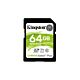 Kingston Technology 64GB SDXC Canvas Select Plus 100R C10 UHS-I U1 V10