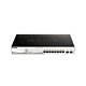 D-Link 10-Port Gigabit PoE+ Smart Managed Switch including 2 SFP Ports