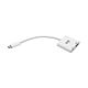Tripp Lite U444-06N-H4K6WC USB-C to HDMI Adapter (M/F) - 4K 60 Hz, 60W PD Charging, HDCP 2.2, White