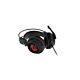 MSI DS502 7.1 Virtual Surround Sound Gaming Headset 'Black with Ambient Dragon Logo, Wired USB connector, 40mm Drivers, inline Smart Audio Controller, Ergonomic Design'