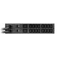 APC Netshelter Rack Automatic Transfer Switch, 2U, 32A, 230V, 2 IEC 309 IN, 16 C13, 2 C19 OUT, 50/60 Hz