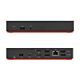 Lenovo 40AF0135EU laptop dock/port replicator Wired Black