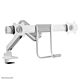 Neomounts DS75-450WH2 Monitor arm 17-32" - gas spring - Topfix - 180°-stop