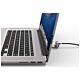 Compulocks Blade Universal Lock Slot Adapter with Keyed Cable Lock Silver