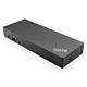 Lenovo 40AF0135UK laptop dock/port tor Wired USB 3.2 Gen 1 (3.1 Gen 1) Type-C Black