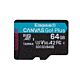 Kingston Technology Canvas Go! Plus 64GB microSDXC Canvas Go Plus 170R A2 U3 V30 Card + ADP