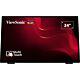Viewsonic TD2465 Signage Display Interactive flat panel 61 cm (24") LED 250 cd/m² Full HD Black Touchscreen