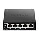 D-Link DGS-1005P Unmanaged L2 Gigabit Ethernet (10/100/1000) Power over Ethernet (PoE) Black