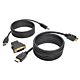 Tripp Lite P782-006-DH HDMI/DVI/USB KVM Cable Kit, 6 ft. (1.83 m)