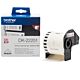 Brother DK-22251 label-making tape Black and red on white