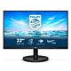 Philips V Line 222V8LA/00 computer monitor 54.6 cm (21.5") 1920 x 1080 pixels Full HD LCD Black