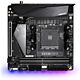 GIGABYTE B550I AORUS PRO AX Motherboard - AMD Ryzen 5000 CPUs, 8 Phases VRM, up to 5300MHz DDR4, 1xPCIe 4.0 + 1xPCIe 3.0 M.2, Wi-Fi 6E, 2.5GbE LAN, USB 3.2 Gen 2