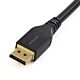 StarTech.com 4 m VESA Certified DisplayPort 1.4 Cable - 8K 60Hz HBR3 HDR - 13 ft Super UHD DisplayPort to DisplayPort Monitor Cord - Ultra HD 4K 120Hz DP 1.4 Slim Video Cable M/M DP Connector