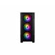 MSI MAG Forge M100R Midi Tower Black, Transparent