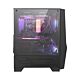 MSI MAG FORGE 100R Mid Tower Gaming Computer Case 'Black, 2x 120mm ARGB PWM Fan, 1x 120mm Fan, 1-6 ARGB Hub, Mystic Light Sync, Tempered Glass Panel, ATX, mATX, mini-ITX'