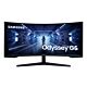 Samsung LC34G55TWWPXXU computer monitor 86.4 cm (34") 3440 x 1440 pixels UltraWide Quad HD LED Black