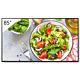 Sony FW-85BZ35L Signage Display Digital signage flat panel 2.16 m (85") LCD Wi-Fi 550 cd/m² 4K Ultra HD Black Android 24/7