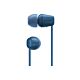 Sony WI-C100 Headset Wireless In-ear Calls/Music Bluetooth Blue