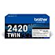 Brother TN-2420TWIN toner cartridge 2 pc(s) Original