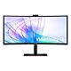 Samsung LS34C652VAU computer monitor 86.4 cm (34") 3440 x 1440 pixels UltraWide Quad HD LED Black