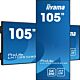 iiyama LH10551UWS-B1AG Signage Display Digital signage flat panel 2.66 m (104.7") LED 500 cd/m² UltraWide 5K HD Black 24/7