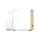 QNAP TS-462-4G NAS/storage server Tower Intel® Celeron® N4505 4 GB DDR4 0 TB QNAP QTS White