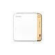 QNAP TS-462-4G NAS/storage server Tower Intel® Celeron® N4505 4 GB DDR4 0 TB QNAP QTS White
